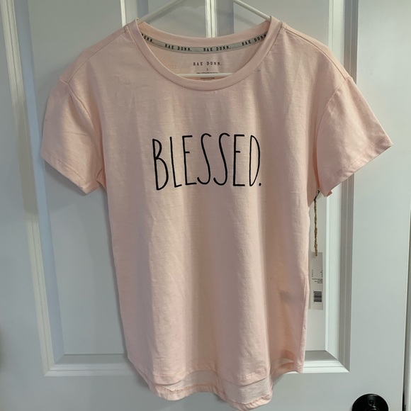 Rae Dunn Tops - Rae Dunn Blessed t-shirt